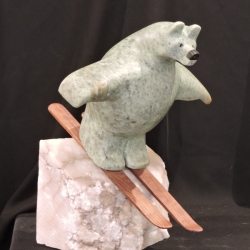 Ski Jumping ,Bearely